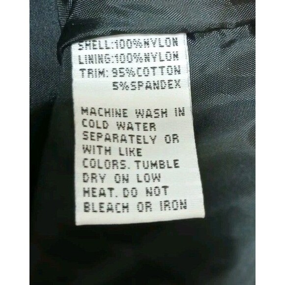 Logo Athletic Eagles Castrol Pullover Windbreaker Men’s XL Black V-Neck VTG - Picture 9 of 9